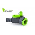Wasserverteiler 2 Wege Verteiler 1/2" und 3/4“