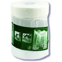 Abedeckfolie mit Klebeband