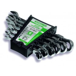 Ringmaulschlüssel - Satz  mit Ratsche und Gelenk